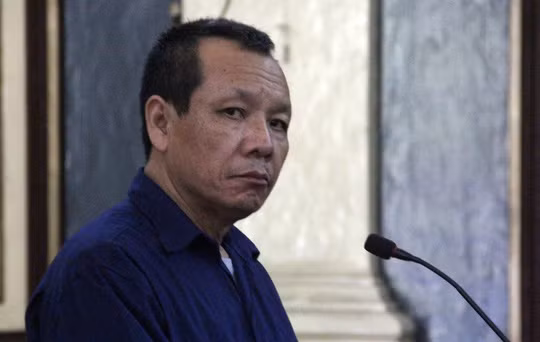  Bị cáo Vũ Văn Long tại tòa.