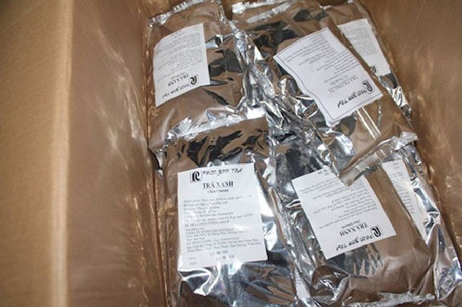 Lô hàng bị phát hiện tại Heekcaa.