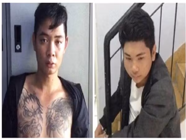 Hai đối tượng cướp giật điện thoại của người phụ nữ đi đường và bị hình sự phát hiện truy đuổi.