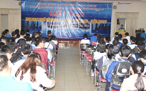 Quang cảnh buổi khai mạc. Ảnh: N.S Quang cảnh buổi khai mạc. Ảnh: N.S