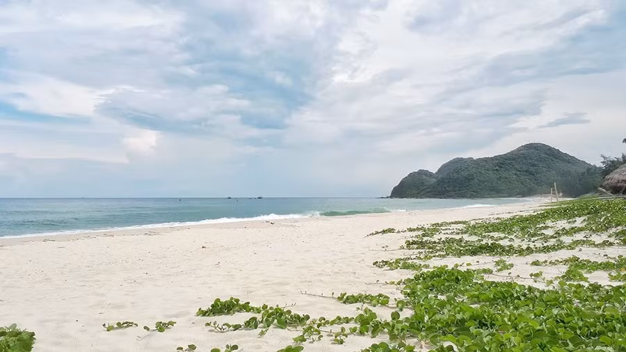 Bãi biển Minh Châu.