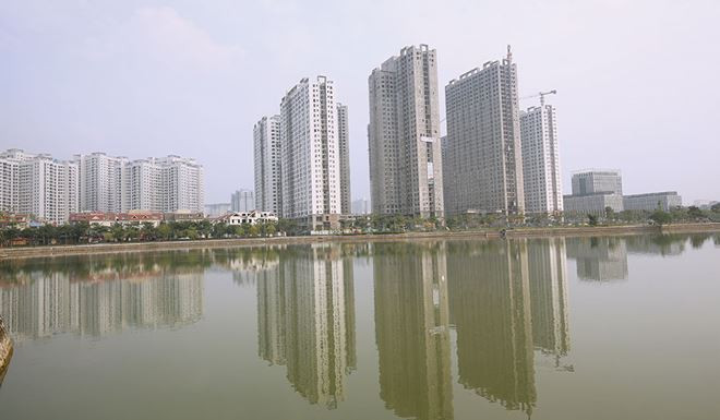 Nhà cao tầng là xu hướng tất yếu tại các đô thị lớn. 