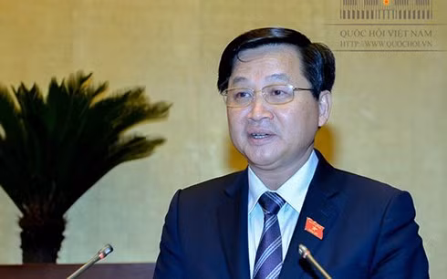 Tổng Thanh tra Chính phủ Lê Minh Khái (Ảnh: Quochoi.vn)