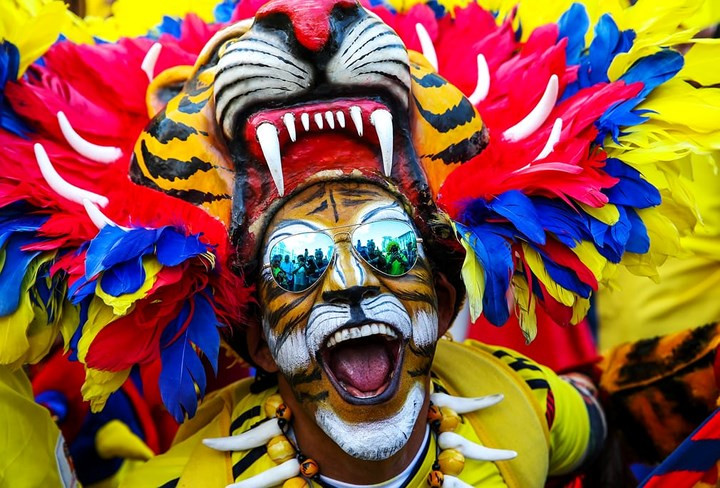 Fan Colombia sẵn sàng bùng nổ.