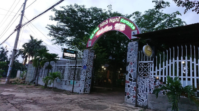 Nhà nghỉ K.V nơi xảy ra sự việc