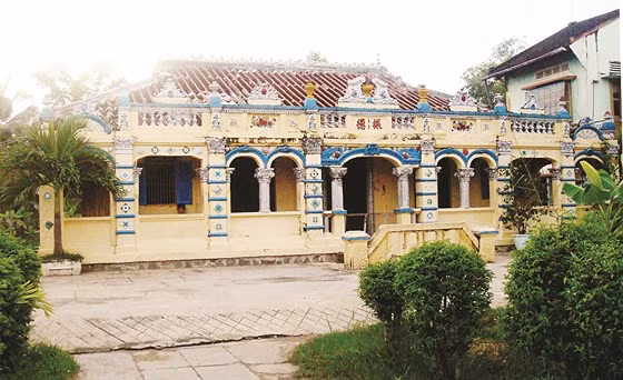 Nhà cổ của bà Trần Thị Kim Hồng, ở huyện Nhà Bè, TPHCM