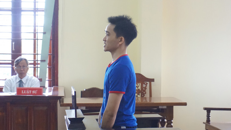 Bị cáo Nguyễn Văn Hồ tại phiên xét xử phúc thẩm.