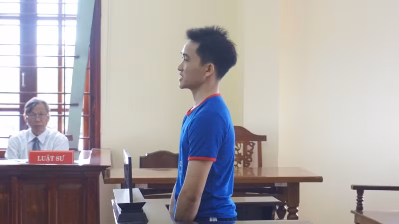 Bị cáo Nguyễn Văn Hồ tại phiên xét xử phúc thẩm.