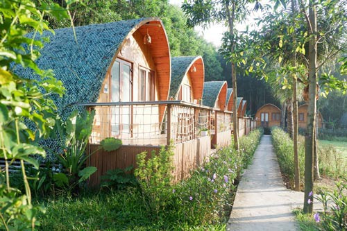 Một điểm nhấn sang trọng trong không gian xanh của Chày Lập Farmstay