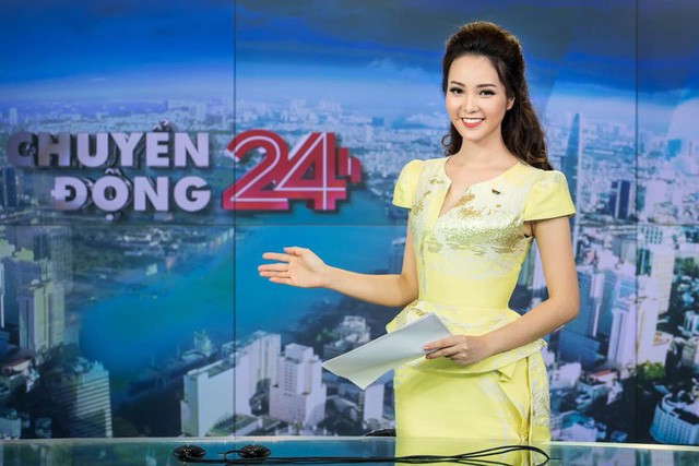 Á hậu Thụy Vân là MC, BTV được khán giả yêu mến của VTV24. Cô sở hữu vẻ đẹp rạng rỡ và khả năng ứng biến thông minh, dẫn chuyện có duyên. Cô từng lọt vào đề cử hạng mục “Dẫn chương trình ấn tượng” trong hệ thống giải thưởng VTV Awards 2017.