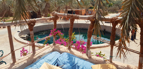 Giếng nước ở ốc đảo Siwa.