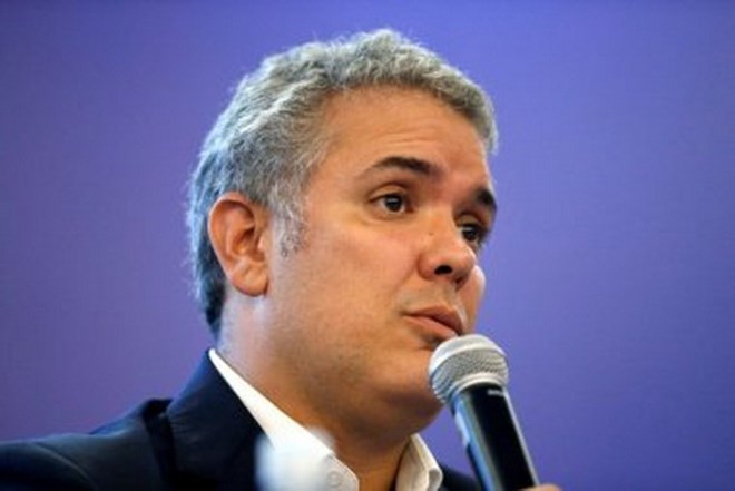 Ứng cử viên Ivan Duque. Ứng cử viên Ivan Duque.