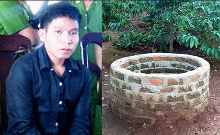 Rah Lan Mõ và hiện trường gây án.