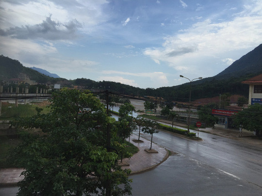  Đường lên đèo Mụ Giạ, nơi có cửa khẩu Cha Lo ở biên giới Việt Lào