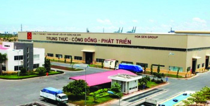  Công ty cổ phần Tập đoàn Hoa Sen đang lao dốc.