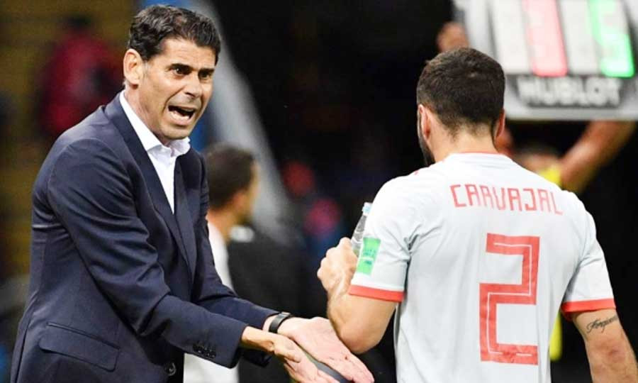  HLV Fernando Hierro vẫn còn nhiều việc phải làm với các học trò. 