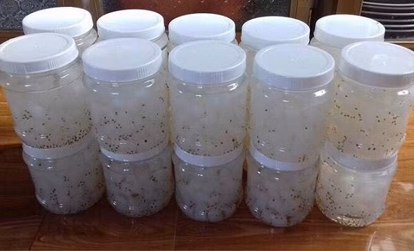 Thạch dừa tự nấu là món đồ uống giải nhiệt được nhiều người ưa thích Thạch dừa tự nấu là món đồ uống giải nhiệt được nhiều người ưa thích