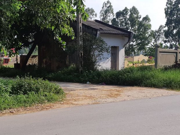 Nhà quản trang nơi phát hiện thi thể người đàn ông. Nhà quản trang nơi phát hiện thi thể người đàn ông.