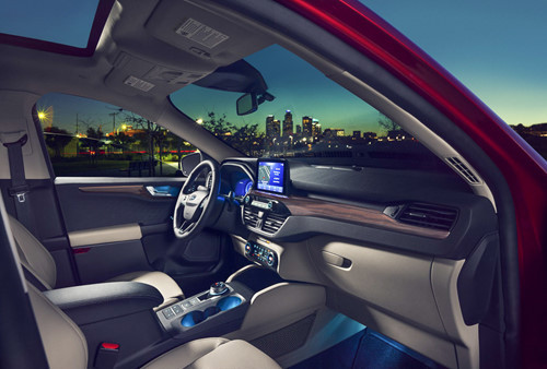Thiết kế khoang nội thất Ford Escape thế hệ thứ 4