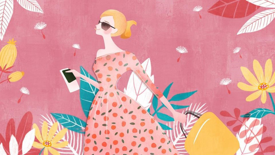 Phụ nữ xinh đẹp để tự tin trong tình yêu và cả trong cuộc sống.