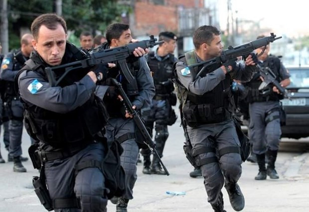 Cảnh sát Brazil. (Nguồn: Durangoherald)