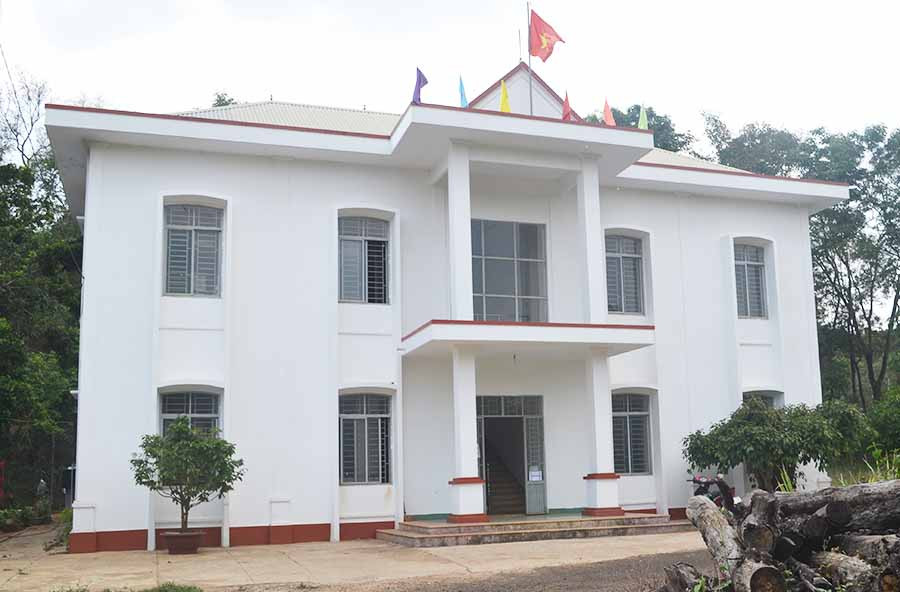  Trụ sở Ban Quản lý Rừng phòng hộ Bắc Biển Hồ. Ảnh: H.C