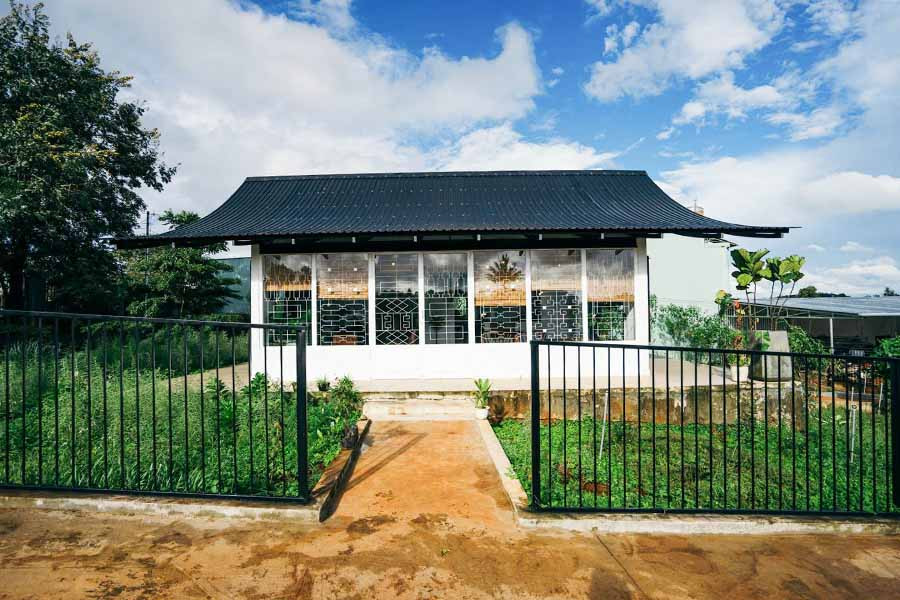 Căn nhà với thiết kế mở tại homestay XOM. Ảnh: Trần Dung