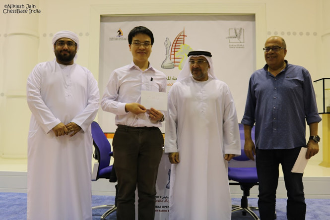 Lê Quang Liêm đoạt hạng ba giải cờ vua Dubai Open
