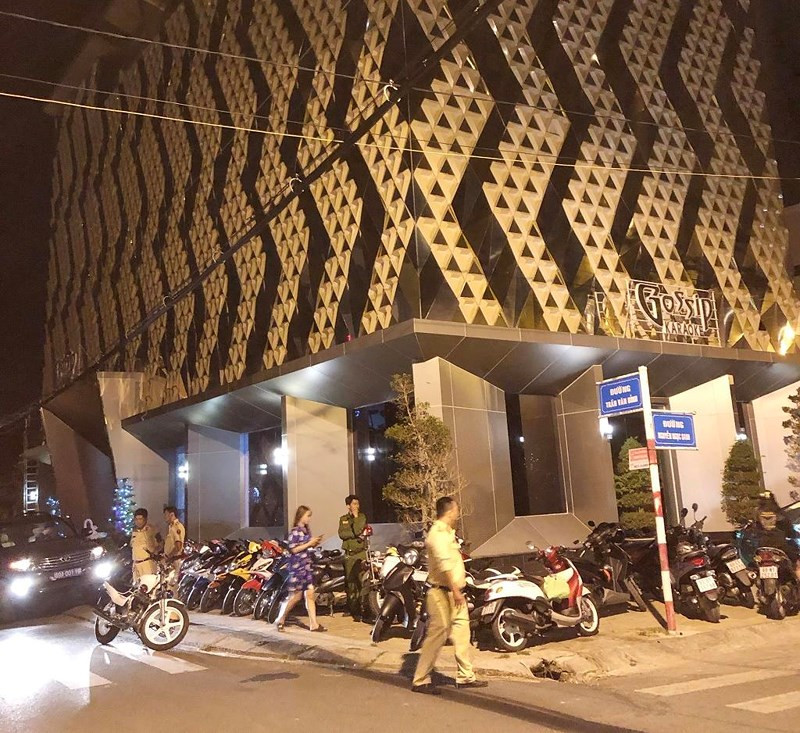 Quán karaoke Gossip. Ảnh Hoàng Giang
