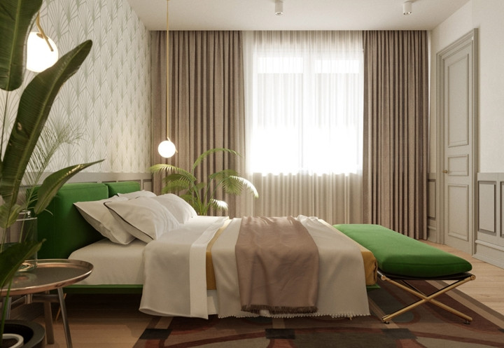 Nội thất trong phòng ngủ được chủ nhân chọn lựa rất tỉ mỉ sang trọng nhưng vẫn thoải mái. Nội thất trong phòng ngủ được chủ nhân chọn lựa rất tỉ mỉ sang trọng nhưng vẫn thoải mái.