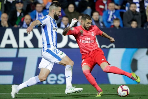 Real chia điểm với Leganes ở vòng 32 La Liga 2018/2019. (Ảnh: Getty)