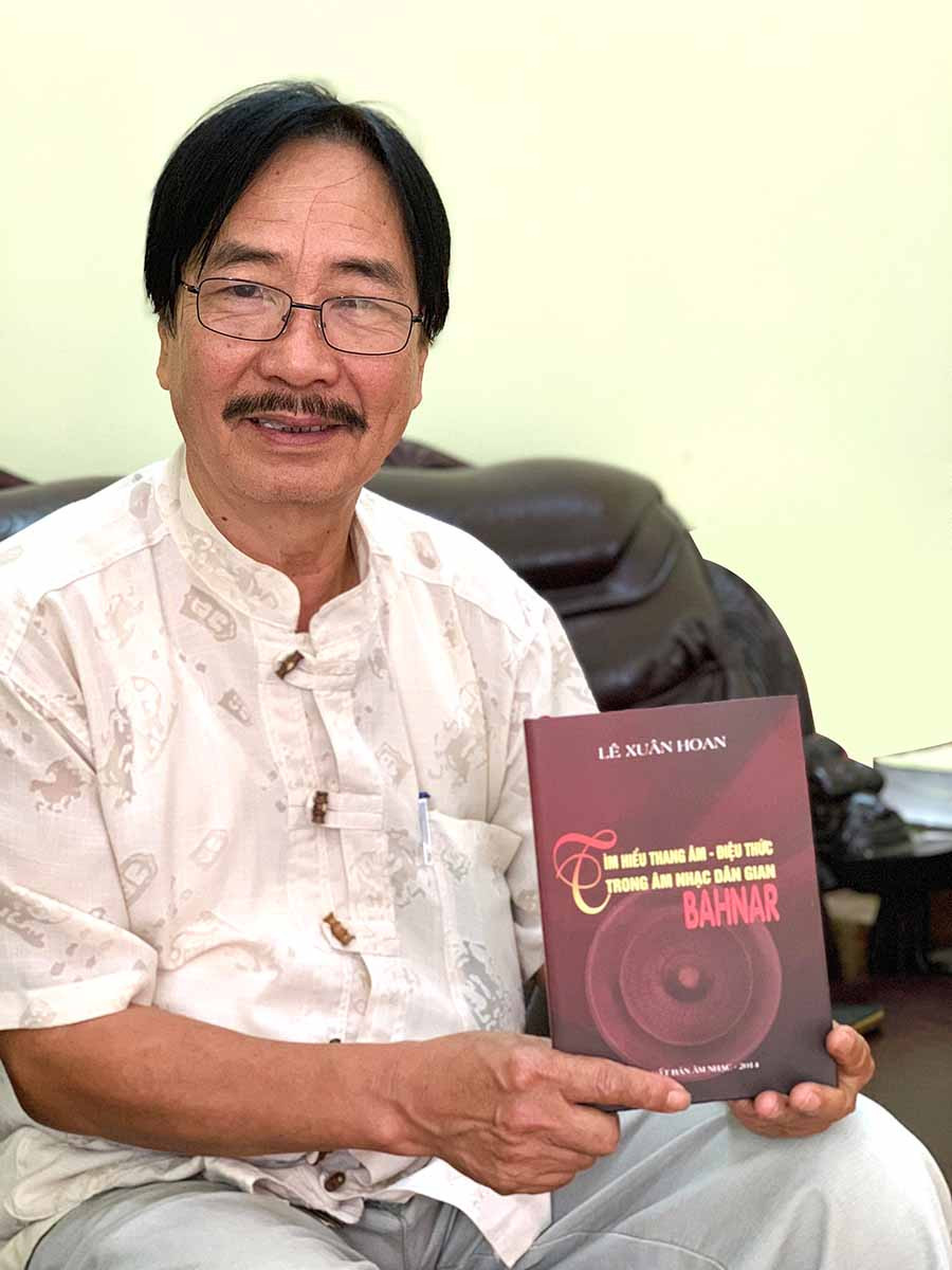  Nhạc sĩ Lê Xuân Hoan. Ảnh: M.C