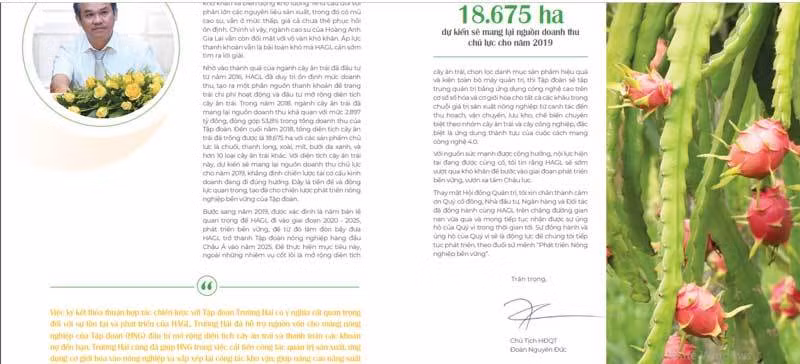 Tâm sự của Bầu Đức với cổ đông.