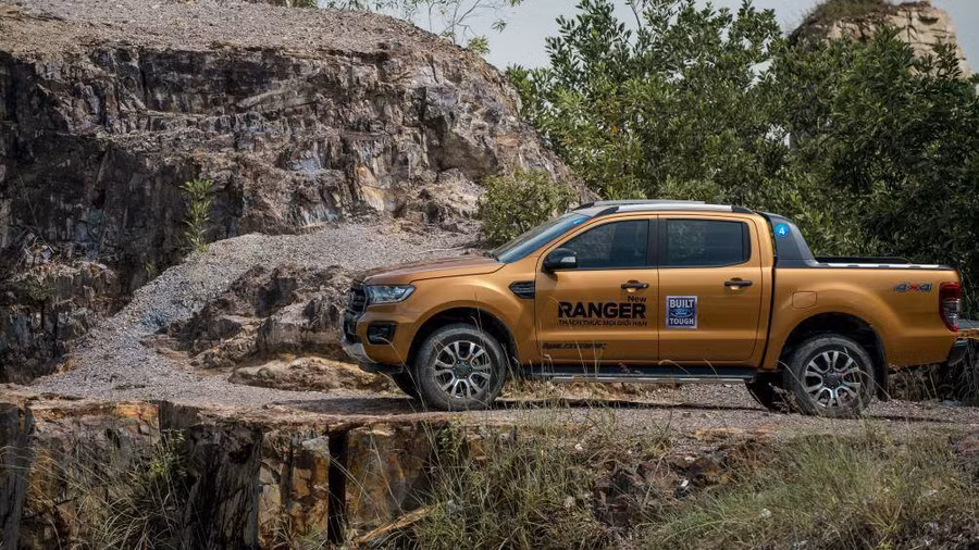 Ford Ranger hiện là mẫu xe bán tải bán chạy nhất tại Việt Nam