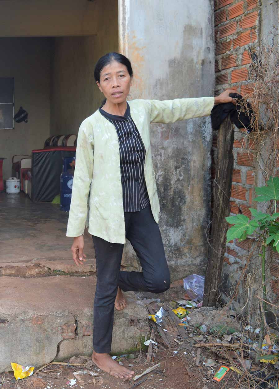  Chị Hà Thị Hồng. Ảnh: H.T