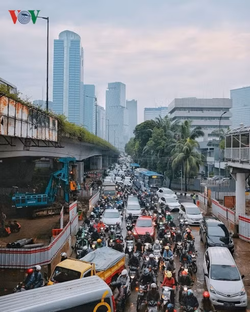  Ám ảnh tắc đường tại Jakarta
