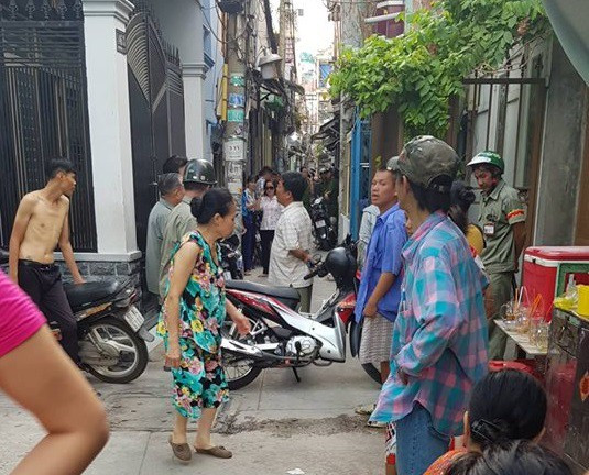 Khu vực xảy ra vụ án mạng