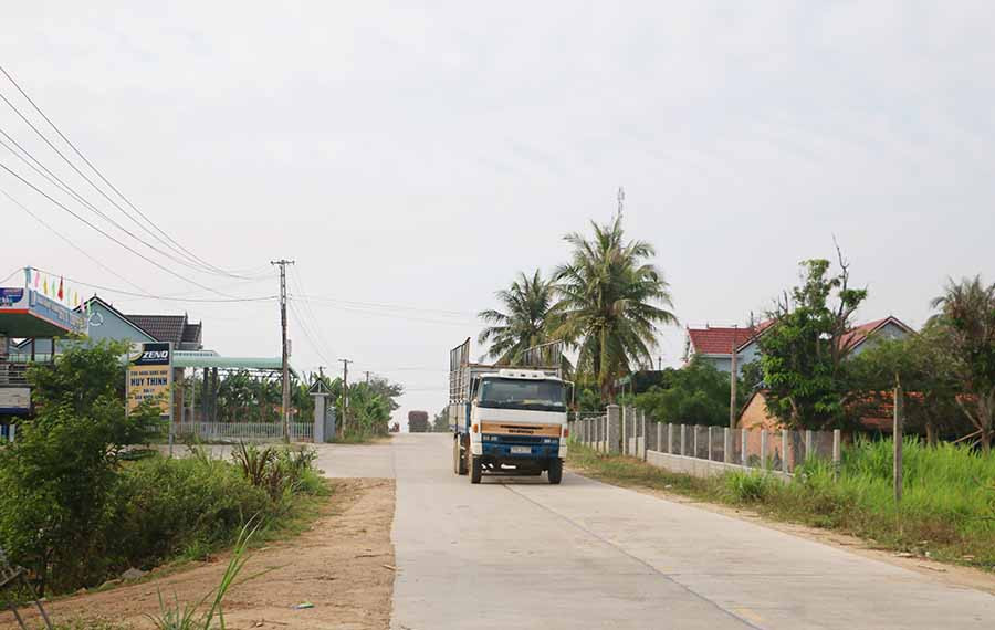  Bộ mặt nông thôn Kbang đang đổi thay từng ngày. Ảnh: N.Q