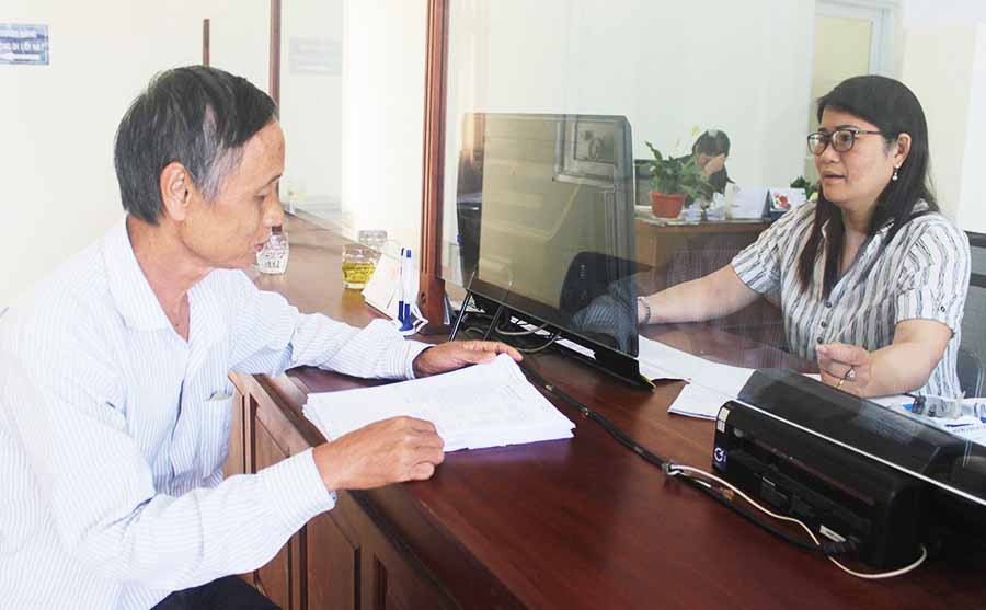  Quỹ TDND Kon Dơng (huyện Mang Yang) là quỹ có quy mô tín dụng lớn nhất trên địa bàn tỉnh. Ảnh: S.C