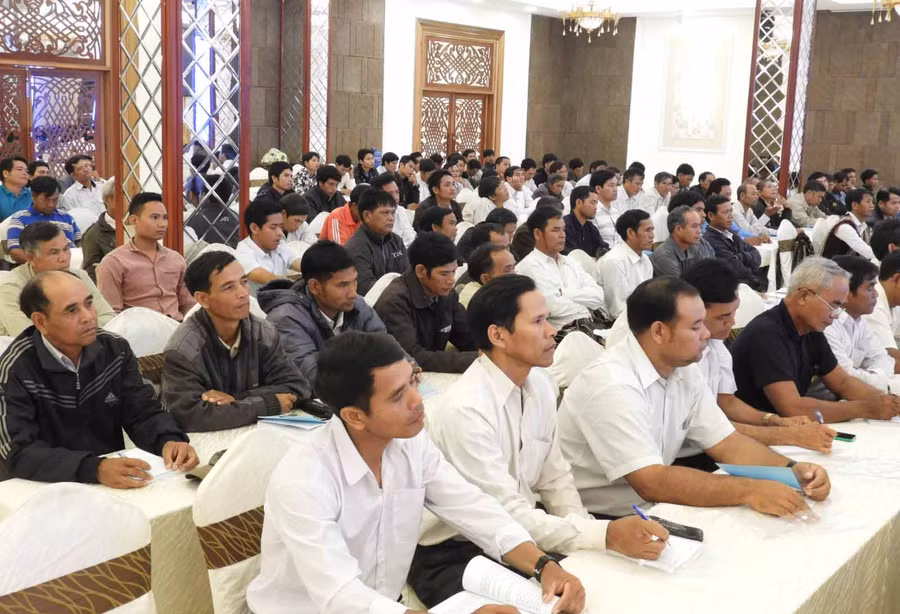 Đại biểu chức việc tôn giáo tham dự hội nghị. Ảnh: Thanh Nhật