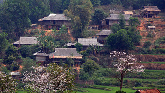 Xã Tà Lèng, nơi phát hiện bé trai sơ sinh tử vong - Ảnh: Điện Biên Phủ online