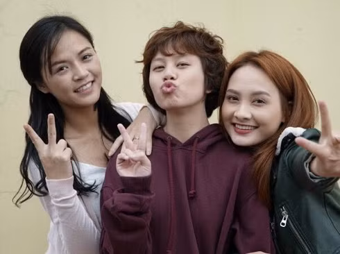 Thu Quỳnh, Bảo Thanh và Bảo Hân. Thu Quỳnh, Bảo Thanh và Bảo Hân.