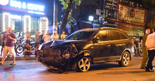 Vụ tai nạn khiến một người tử vong, hai người bị thương. Ảnh: Hải Nam. 