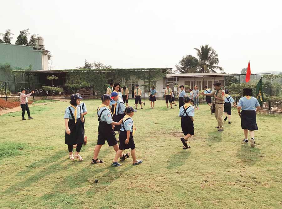 Không gian trong lành và rộng rãi tại homestay luôn thu hút mọi người. Ảnh: Trần Dung