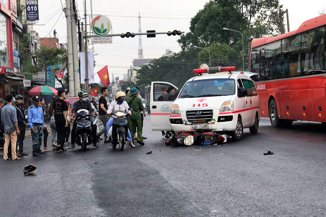  Hiện trường vụ tai nạn