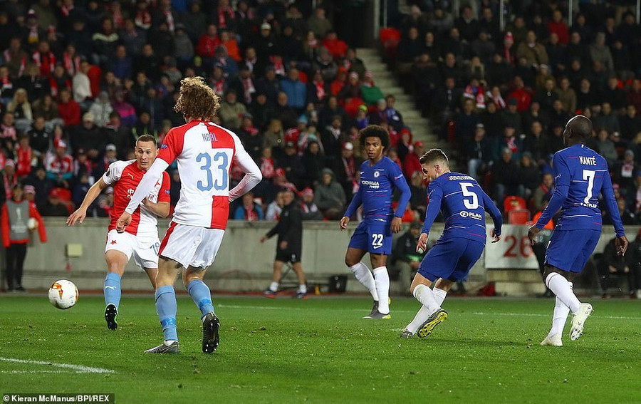 Chelsea chơi thiếu lửa trước Slavia Prague Chelsea chơi thiếu lửa trước Slavia Prague