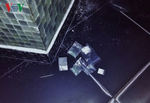 Ma túy thu được tại hiện trường. Ma túy thu được tại hiện trường.