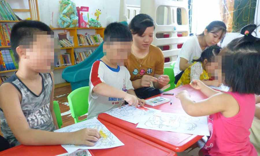 Một lớp học của trẻ tự kỷ. Ảnh: internet  Một lớp học của trẻ tự kỷ. Ảnh: internet