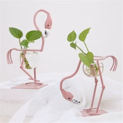  Bình hoa hình chim hồng hạc