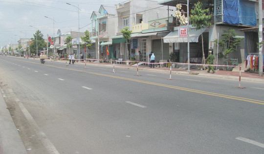  Còn đây là nơi xảy ra án mạng.